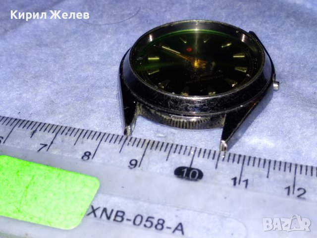 OREINTEX Crystal WOTER RESISTANT Стар КОЛЕКЦИОНЕРСКИ Мех МЪЖКИ ЧАСОВНИК 36570, снимка 6 - Антикварни и старинни предмети - 39893464