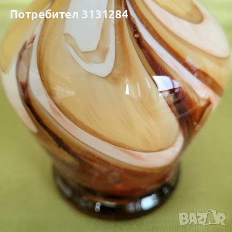 MURANO оригинална кана опалин Carlo Moretti Италия, снимка 3 - Антикварни и старинни предмети - 44586721