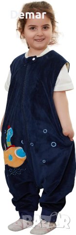 Бебешки спален чувал без ръкави с крачоли Малки деца р-р M 3-5 години