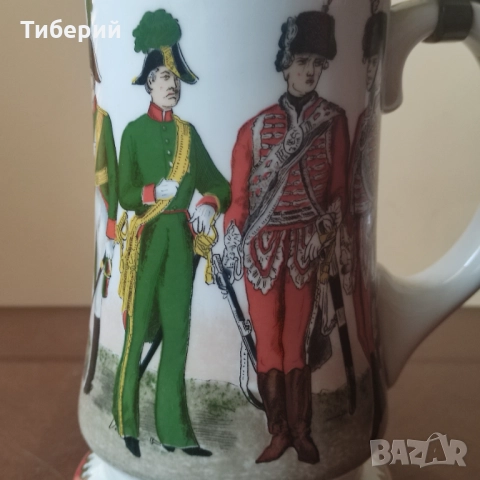 Порцеланова халба за бира-колекционерска, снимка 4 - Чаши - 52300582