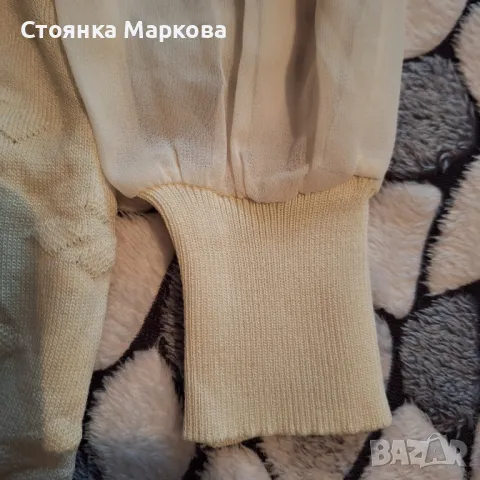 Нова блузка с харбалички, снимка 5 - Блузи с дълъг ръкав и пуловери - 47877791