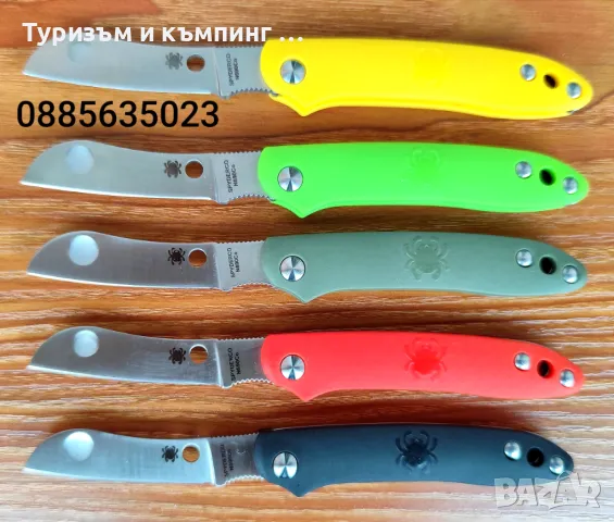 Сгъваем нож Spydercо Dragonfly 2 / Spiderco Roadie Slip Joint C189, снимка 4 - Ножове - 48178710