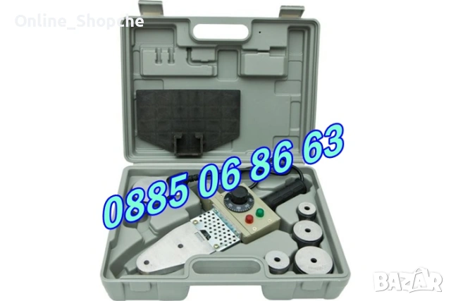 Лепачка за ППР тръби с 3 глави или 6 глави, поялник за полипропилен, снимка 3 - Други инструменти - 53260343