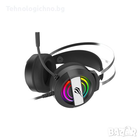 Гейминг слушалки Havit GAMENOTE H2026D RGB, снимка 3 - Слушалки за компютър - 44371106