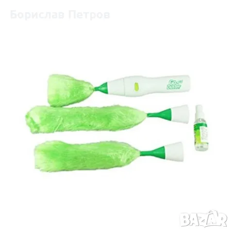Четка за прах – Go Duster с 3 сменяеми приставки TV59, снимка 4 - Мопове, кофи, четки и метли - 55769508