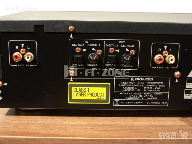 CD PLAYER Pioneer pdr-04, снимка 7 - Ресийвъри, усилватели, смесителни пултове - 35831059