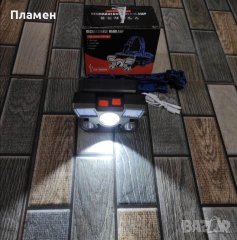 LED фенер челник, спорт, риболов, туризъм, активност навън, снимка 4 - Къмпинг осветление - 41950111
