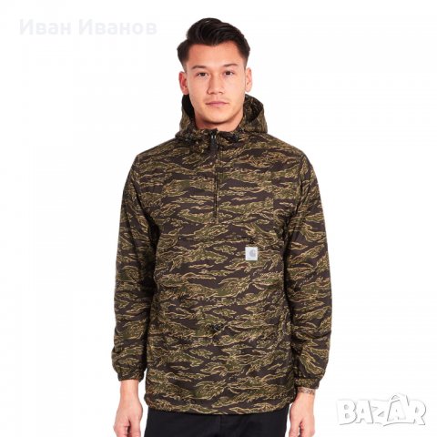 оригинално яке Carhartt WIP WILSON PULLOVER Camo Tiger , снимка 2 - Якета - 34086045