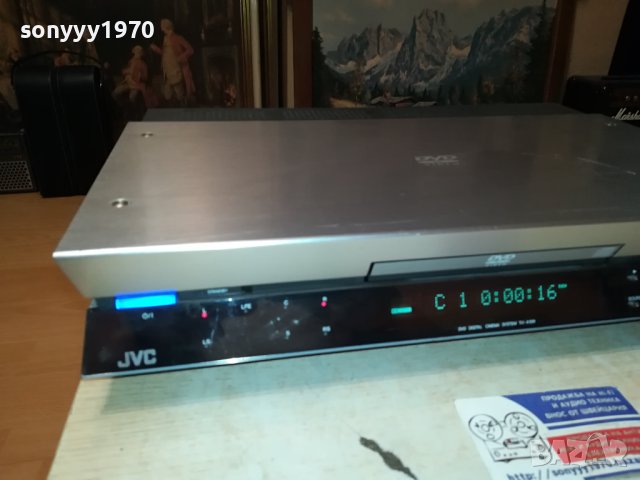 JVC XV-THA10R DVD PLAYER-ВНОС SWISS 1206231202L, снимка 2 - Ресийвъри, усилватели, смесителни пултове - 41117956