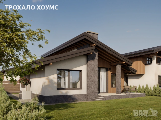 Едноетажна самостоятелна къща в с.Алдомировци, снимка 2 - Къщи - 53677287