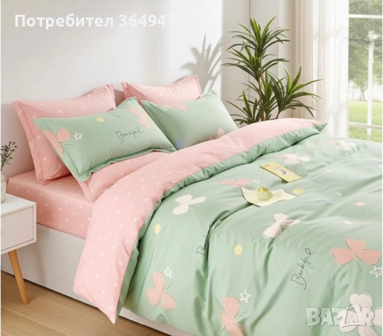 Спален комплект от 6 части, снимка 3 - Спално бельо - 53778746
