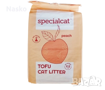 Special Cat Tofu Peach соева котешка тоалетна 