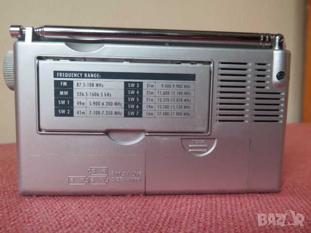 Vintage Grundig Yacht Boy 218 World Receiver 9 Band (7x SW, FM-Stereo, MW) 1996, снимка 7 - Радиокасетофони, транзистори - 44145846