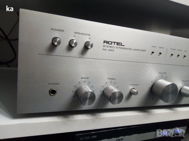 Rotel RA-350 - стерео усилвател , снимка 2 - Ресийвъри, усилватели, смесителни пултове - 42369787
