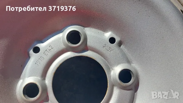 Джанти за Смарт Smart 4х100 15 цола 2 броя, снимка 2 - Гуми и джанти - 56215672