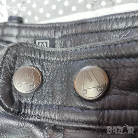 Нов кожен мото панталон AKITO  размер 34 , снимка 6 - Аксесоари и консумативи - 49707639