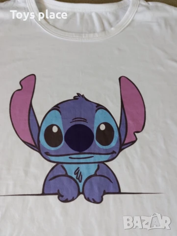 XS/S тениска Лило и Стич Lilo and Stitch , снимка 3 - Тениски - 51316607