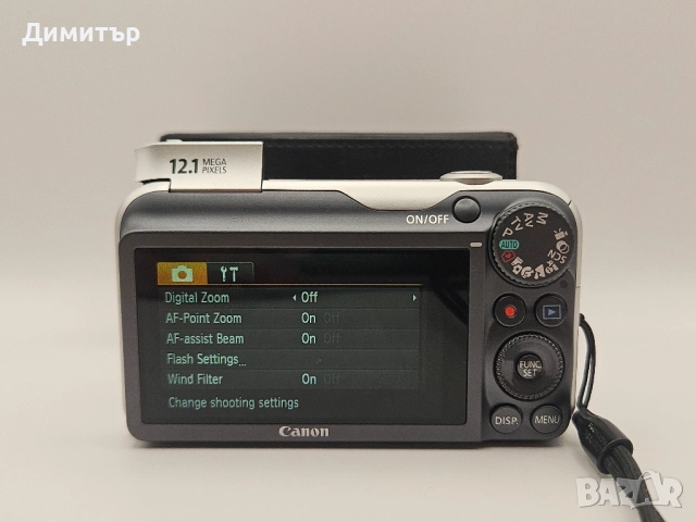 Canon Powershot SX220 HS 12.1mp дигитална камера digital camera фотоапарат, снимка 7 - Фотоапарати - 51933496