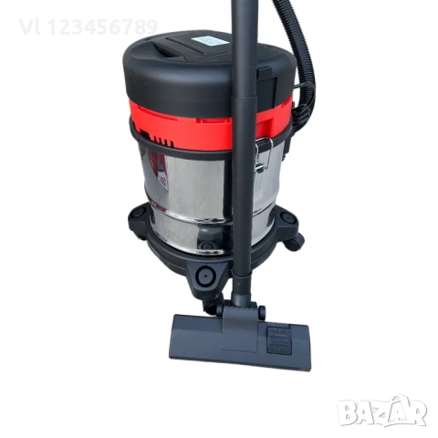 Прахосмукачка за сухо и мокро чистене Kraftroyal 1200 W. 30 литра, снимка 3 - Прахосмукачки - 52556629