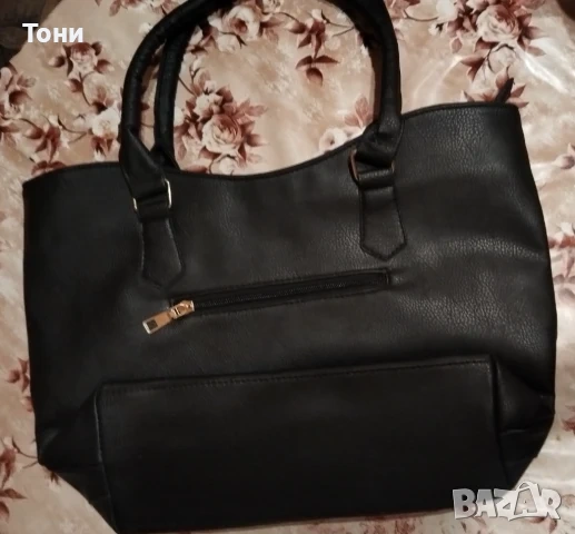 Нова Дамска Елегантна Чанта Изцяло от Естествена Кожа, снимка 8 - Чанти - 53485873