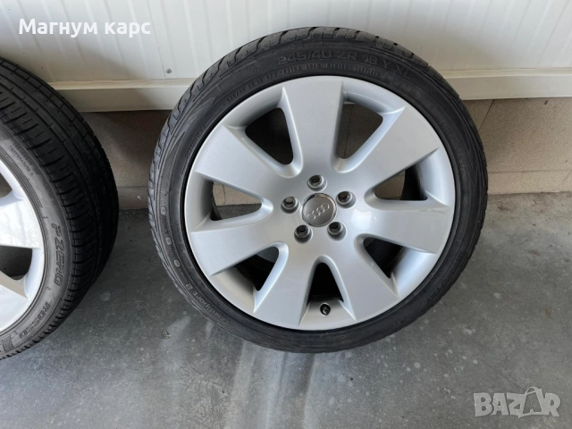 Оригинални Audi джанти 18 цола 5x112 ET48 R18, снимка 5 - Гуми и джанти - 51661120