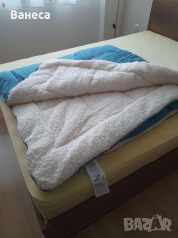 Вълнена завивка 200x220 DALE топлещa, снимка 3 - Олекотени завивки и одеяла - 52597582