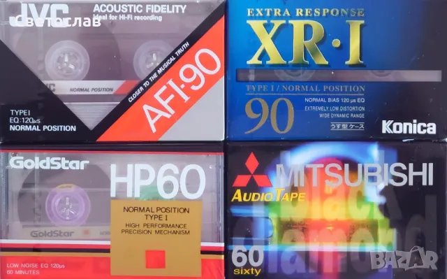 Нови аудио касети  - Denon, Hitachi, JVC, Technics, Sanyo, Panasonic, Konica, Kenwood и др. , снимка 3 - Аудиосистеми - 48905374