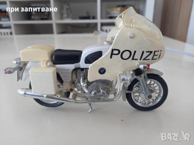 Мотор 1/18, BMW R 1100- RT-P, Maisto и Мотор POLISTIL 1/15 BMW R 75/5 POLICE, винтидж, снимка 7 - Колекции - 50180152