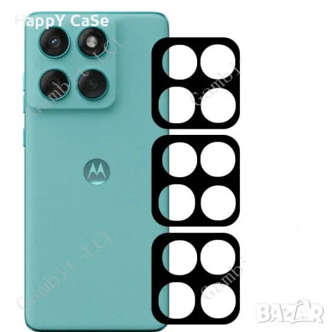 Motorola Edge 60 Pro / 60 / Fusion / 3D 9H Стъклен протектор за камера , снимка 3 - Фолия, протектори - 50317529