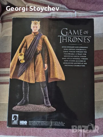 Колекционерска статуя на Joffrey Baratheon от Game of Thrones на Dark Horse Deluxe, снимка 3 - Колекции - 56124844