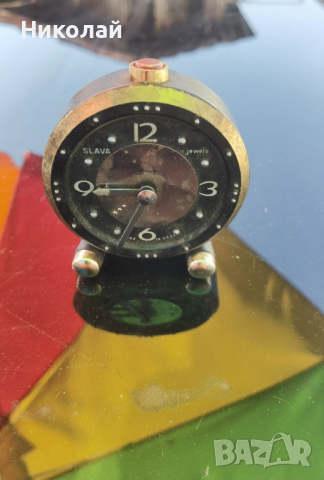Будилник настолен часовник Слава за незрящи слепи, снимка 1 - Антикварни и старинни предмети - 44921038