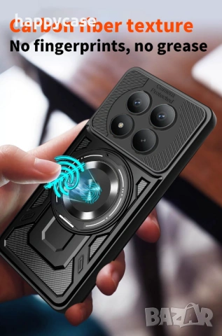 Xiaomi Redmi Note 15 Pro 5G / 15 Pro+ / RUGGED MAGSAFE Удароустойчив кейс калъф гръб с пръстен, снимка 8 - Калъфи, кейсове - 53605952