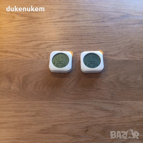 Комплект 2 бр. Мини дигитален термометър-хигрометър, снимка 7 - Други стоки за дома - 53120871