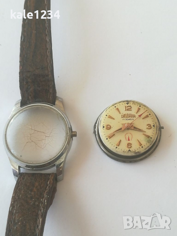 Швейцарски часовник DELBANA. Swiss made. Дамски. Механичен механизъм. Vintage watch. Ретро. , снимка 4 - Дамски - 36389443