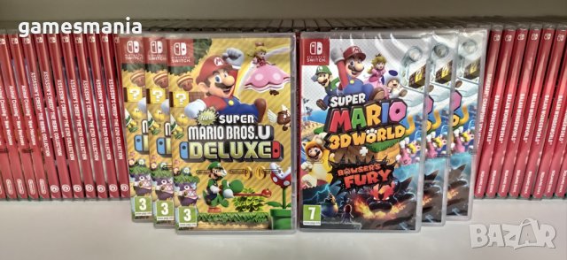 [NINTENDO Switch] НИСКА Цена ! Super Mario 3D World + Bowser's Fury, снимка 10 - Игри за Nintendo - 41922529