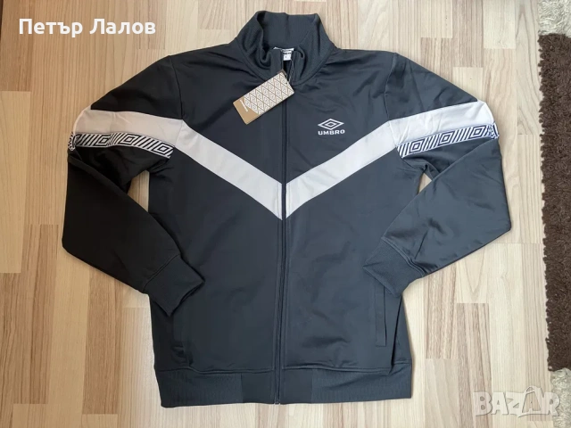 Намалено Umbro мъжко горнище ново М размер, снимка 4 - Суичъри - 53272109