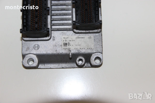 Моторен компютър Opel Tigra B (2004-2009г.) 0261208670 / 0 261 208 670 / 55354330, снимка 2 - Части - 53705042