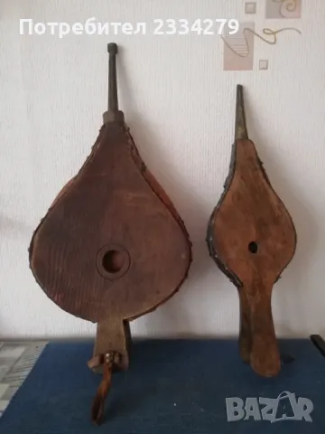 Духалки за разпалване на огнище,баджа,камина., снимка 2 - Антикварни и старинни предмети - 40693856