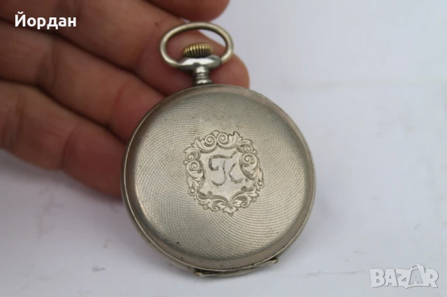 Швейцарски джобен часовник , снимка 4 - Джобни - 50462018