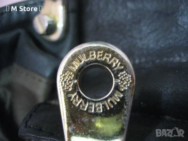 Mulberry дамска чанта естествена кожа, снимка 8 - Чанти - 49748737