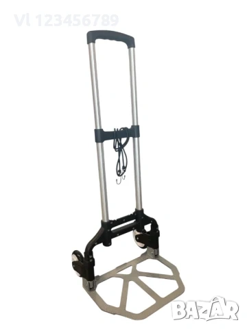 Сгъваема алуминиева количка, снимка 3 - Други стоки за дома - 53847626