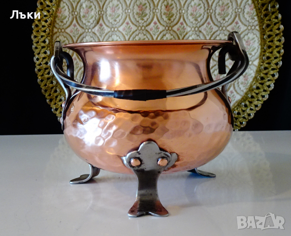 Медно менче еталон,маркирано. , снимка 5 - Антикварни и старинни предмети - 36213262