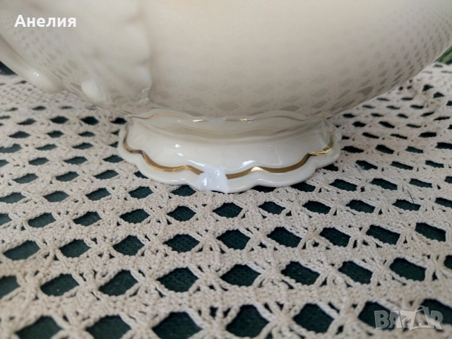 Цвят слонова кост Schirding Bavaria -Барок, снимка 13 - Чаши - 52281857