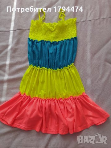 Много красива и ефектна детска рокля