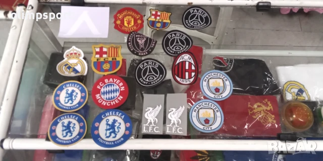 емблеми нашивки за дрехи   6,5см диаметър текстил може да се лепи с ютия или пришива, снимка 2 - Фен артикули - 48466461