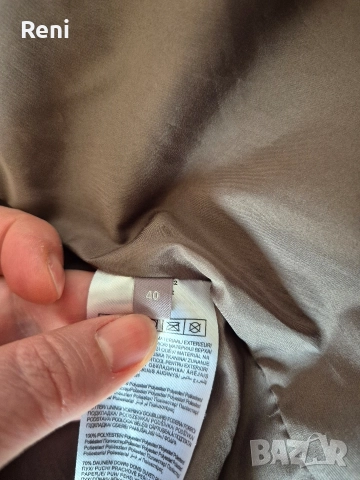 Немско дълго яке, гъши пух, снимка 3 - Якета - 52835744