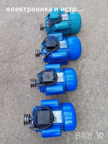 ПРОМОЦИЯ Нови електродвигател електромотор монофазен 1.1,2.2,3,4кв., снимка 3 - Електродвигатели - 53039869