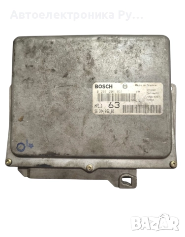 Компютър двигател, 0261204651, за PEUGEOT 406 2.0 I 135 hp (coupe)