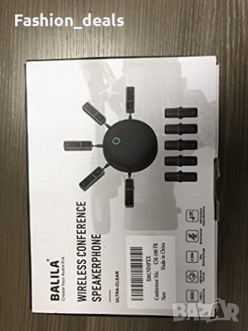 Нов Безжичен конферентен високоговорител/5 приемника Микрофон/USB-C/Онлайн срещи, снимка 10 - Друга електроника - 41164133