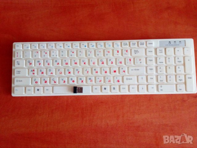 Безжична клавиатура, снимка 2 - Клавиатури и мишки - 41372985